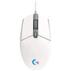 Logitech 910-005081 G203 Prodigy RGB Gaming Mouse - White