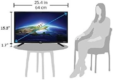 TCL 28S3750 28-Inch 720p Roku Smart LED TV
