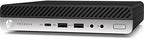 HP Elitedesk 600 G4 Mini Desktop - i3-8100T, 8GB RAM, 256GB SSD, Win 11 Pro, 22