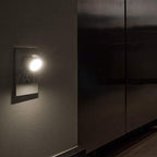 GE 31542 Brushed Nickel Rotating LED Night Light 2-Pack