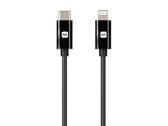 Monoprice Lightning to USB-C Charge & Sync Cable MFi — main product image