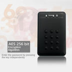 Generic Encrypted 2.5-Inch Hard Drive Enclosure with PIN Lock