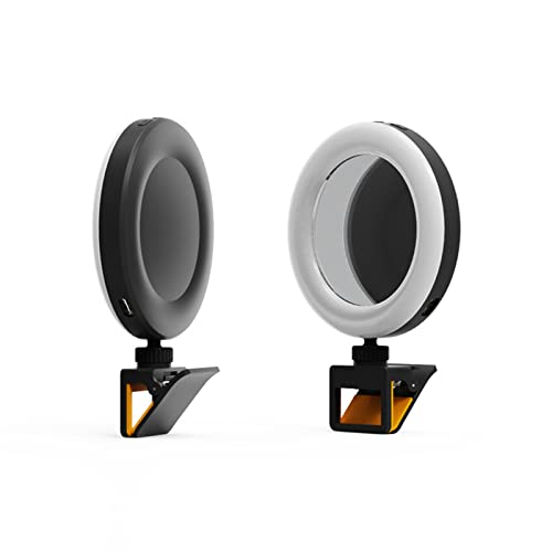 Fafeicy Clip-On Selfie Ring Light with Clamp Mount — main product image