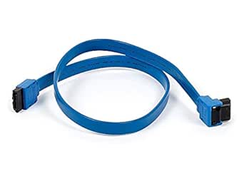 Monoprice 140401 SATA 6Gbps Cable Locking Latch 3ft Blue