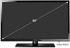 Samsung UN60EH6002 60-Inch 120Hz 1080p LED HDTV (Refurbished)