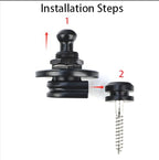 OVSAL Mushroom-Shaped Head Strap Locks