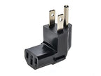 Monoprice 143203 NEMA 5-15P to IEC C13 Angled Power Adapter