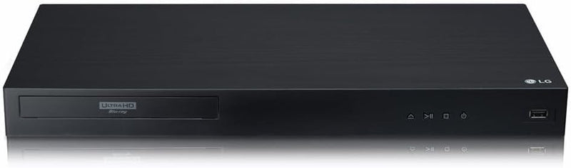 LG UBK80 4K Ultra HD Multi-Region Blu-ray Player + HDMI Cable — main product image