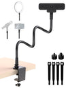 Etour 19-Inch Gooseneck Webcam Desk Mount and Mic Flange Bundle
