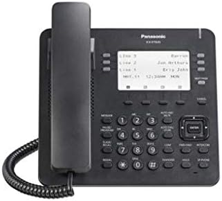 Panasonic KX-DT635-B Digital 6-Line LCD Phone Black — main product image