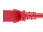 Monoprice 140113 3ft Red IEC Extension Cord