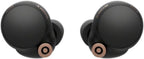 Sony WF1000XM4/B Noise-Cancelling Wireless Earbuds Black (Renewed)