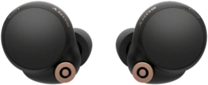 Sony WF1000XM4/B Noise-Cancelling Wireless Earbuds Black (Renewed)