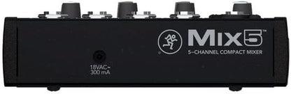 Mackie 2044094-01 MIX5 Recording Mixer 5-Channel