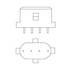 Ushio BC8832 CF9SE/841 9W 4100K 4-Pin CFL Bulb