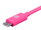 Monoprice 113931 USB Type-A to Micro-B Cable Pink