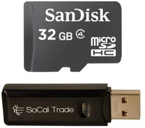 SanDisk 32GB Micro SDHC Class 4 Memory Card