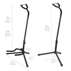 Amazon Basics Foldable Height-Adjustable Tripod Guitar Stand
