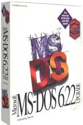 Microsoft MS DOS 6.22 Upgrade - Vintage Software — main product image