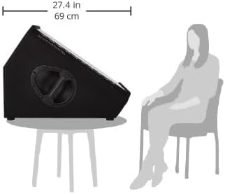 Behringer VP1220F 800W Passive PA Monitor Wedge Speaker