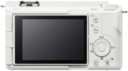 Sony ILCZVE1/W ZV-E1 Mirrorless Camera White Bundle