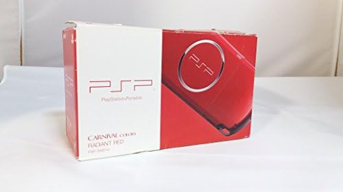 Sony PSP-3000 Playstation Portable Console Radiant Red Japan