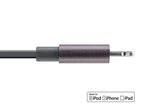 Monoprice 112955 Apple MFi Certified Flat Lightning Cable 3ft