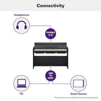 Yamaha YDP-S35 Arius Slim Digital Console Piano - White