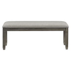 Lexicon 194840160403 Saratoga Dining Bench Antique Gray