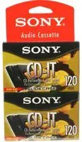Sony CDIT2-120/2 High Bias Type II Audiocassette 2-Pack — main product image
