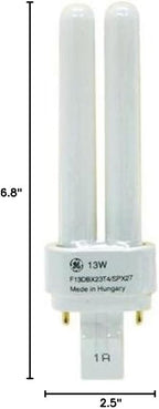 GE 93130286 13W CFL GX23-2 Base Soft White Bulb