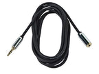 Monoprice 110151 3.5mm Male to Female Audio Extension Cable 50ft