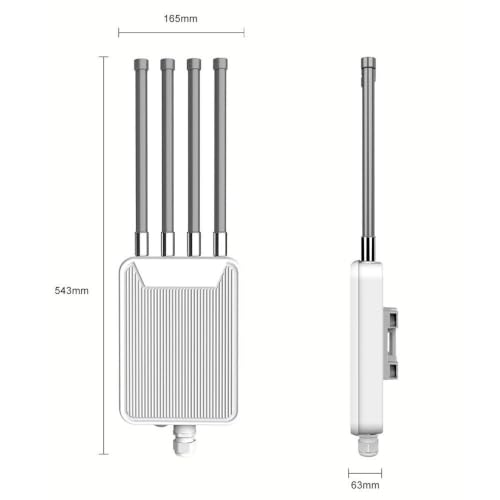 Lkfyyds HW3000M AX3000 WiFi 6 Outdoor Wireless Access Point — main product image