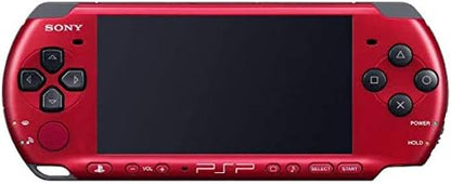 Sony PSP Slim and Lite 3000 Red/Black (Renewed) - 8GB