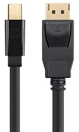 Monoprice 113373 Mini DisplayPort to DisplayPort 6ft Cable