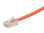 Monoprice 113239 Cat6 Ethernet Cable 1ft Orange