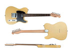 Monoprice 610261 Indio Series 6-String Electric Guitar - Blonde