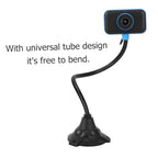 LALAFINA Plug-and-Play USB Webcam with Built-In Microphone
