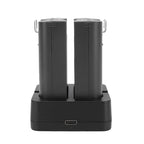 LICAEVEY 6500mAh Video Doorbell Replacement Battery with Charger