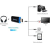 QLECMSGSW Driver-Free Bluetooth 5.0 Audio Transmitter Dongle