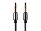 Monoprice 124436 3.5mm TRS Audio Cable - 1ft Black Onyx