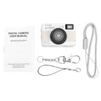 UPALDHOU Mini CCD Pocket Digital Camera with 1080P Video