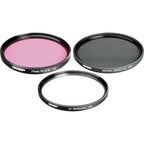 Tiffen 67DFK3 Deluxe Lens Filter Kit