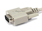 Monoprice 100444 15ft DB9 Serial Extension Cable Male/Female