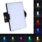 Tangxi Portable Selfie Light with Dual Phone Clamp