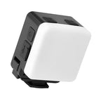 Masreoi Rechargeable RGB LED Cube Video Light for Action Cameras
