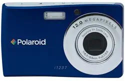 Polaroid i1237 12MP Compact Digital Camera - Blue — main product image