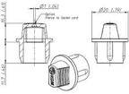 Neutrik NDM DUMMY (Pack of 10) XLR Chassis Plug