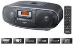 Panasonic RX-D55GC-K Boombox - Portable Stereo, MP3 CD, USB