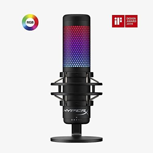 HyperX QuadCast S RGB USB Condenser Microphone Gaming